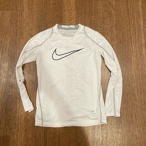 Nike Pro- Youth Dri Fit Long Sleeve Shirt